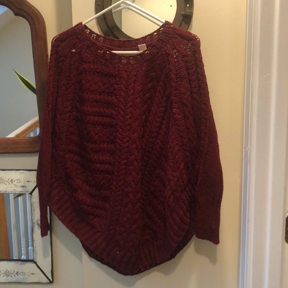 Angel of the North poncho sweater - Picture 3 of 6
